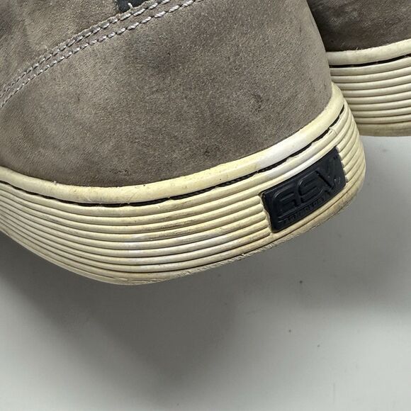 Sperry Gold Cup Sport Shoes Sneakers Mens 9.5 M Gray Leather Casual Lace Up - Picture 12 of 16